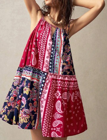 Rochie scurta SHEIN, mix culori