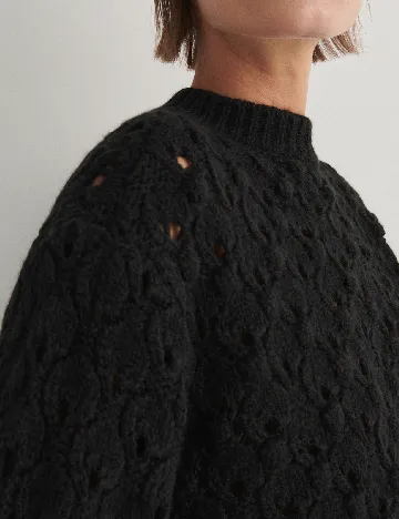 Pulover Reserved, negru Negru