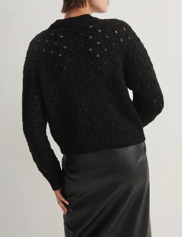 Pulover Reserved, negru Negru