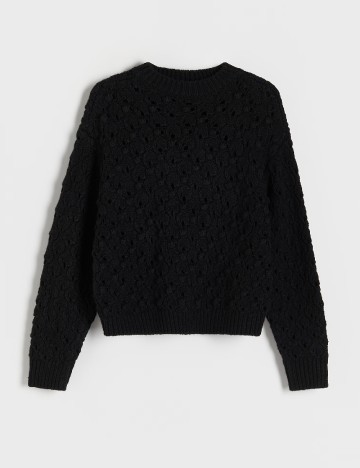 Pulover Reserved, negru