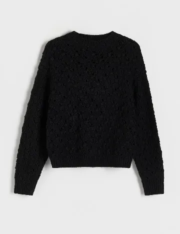 Pulover Reserved, negru Negru