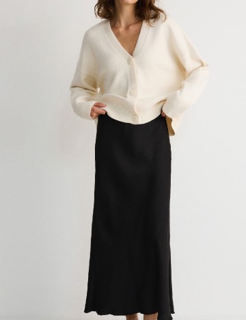 Cardigan Reserved, crem