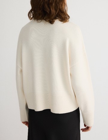 Cardigan Reserved, crem