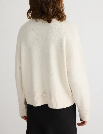 Cardigan Reserved, crem Crem