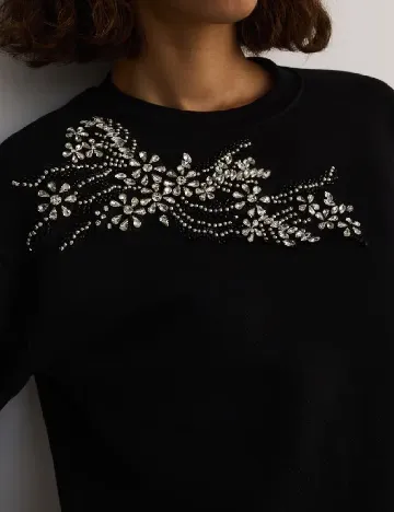 Bluza Reserved, negru Negru