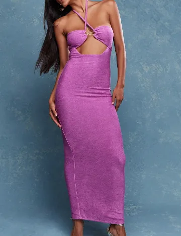 Rochie lunga SHEIN, roz Roz