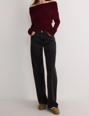 Bluza Reserved, visiniu