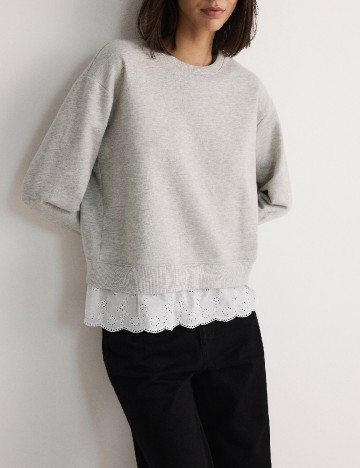 Bluza Reserved, gri