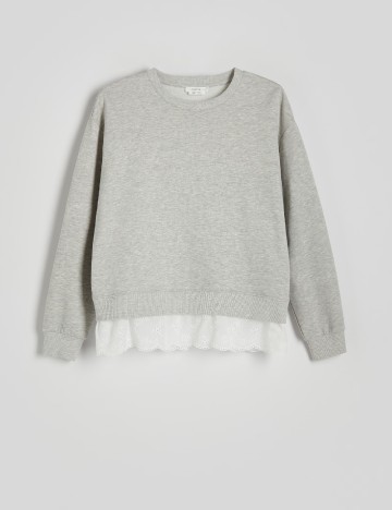 Bluza Reserved, gri