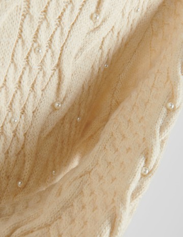 Rochie medie Reserved, crem