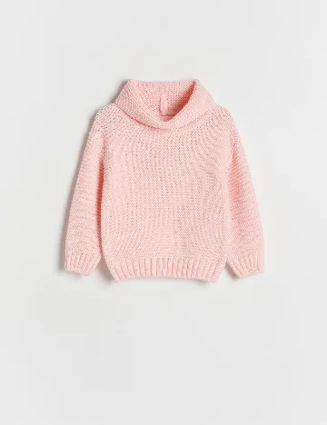 Pulover Reserved, roz Roz