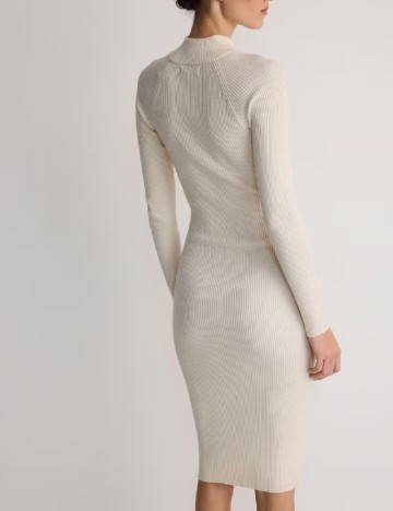 Rochie medie Reserved, nude