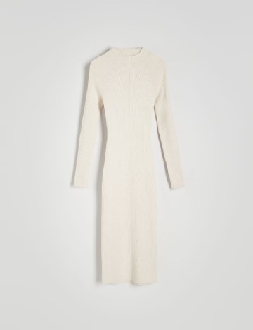 Rochie medie Reserved, nude