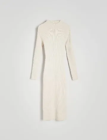 Rochie medie Reserved, nude Crem
