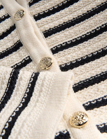 Cardigan Reserved, ecru