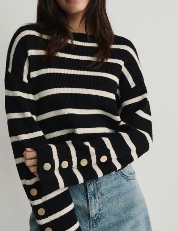 Bluza Reserved, negru