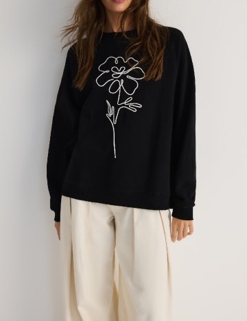 Bluza Reserved, negru