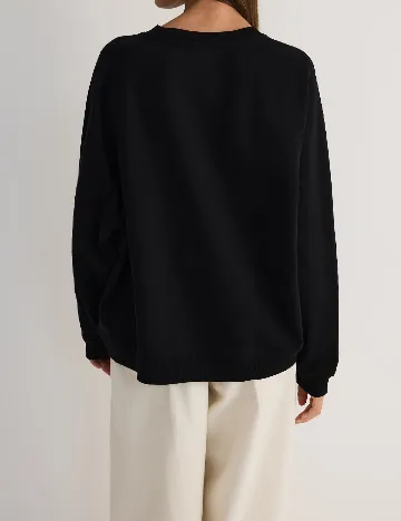 Bluza Reserved, negru Negru