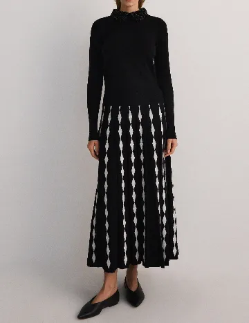 Pulover Reserved, negru Negru