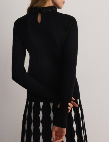 Pulover Reserved, negru