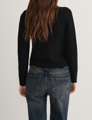 Bluza Reserved, negru