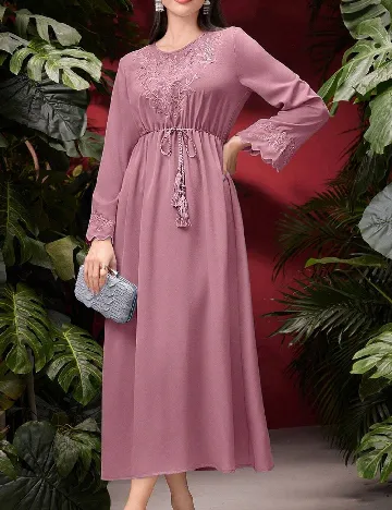 Rochie lunga SHEIN, roz Roz