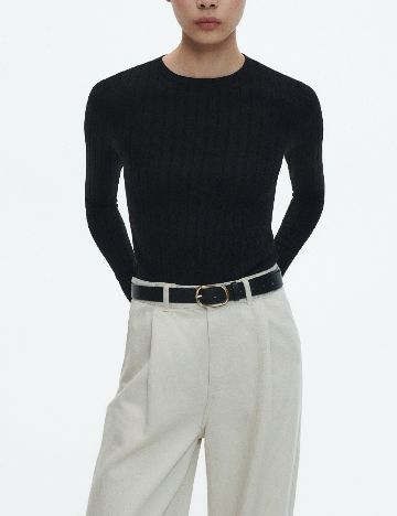 Bluza Reserved, negru