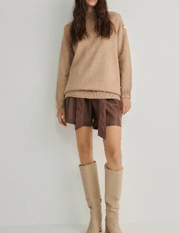 Bluza Reserved, maro Maro