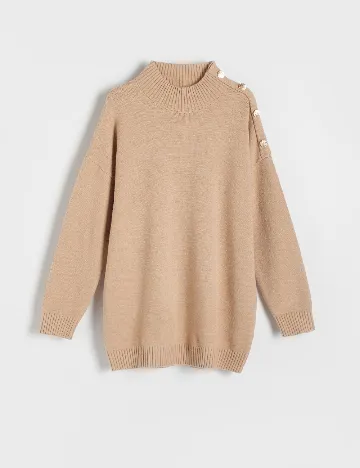 Bluza Reserved, maro Maro