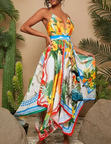 Rochie lunga SHEIN, mix culori Mix culori
