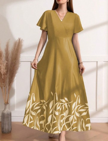 Rochie lunga SHEIN, verde