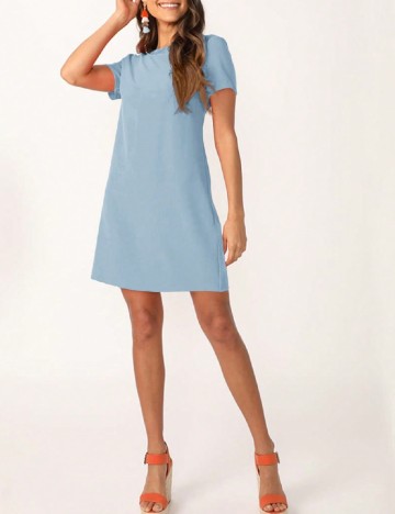 Rochie scurta SHEIN, albastru