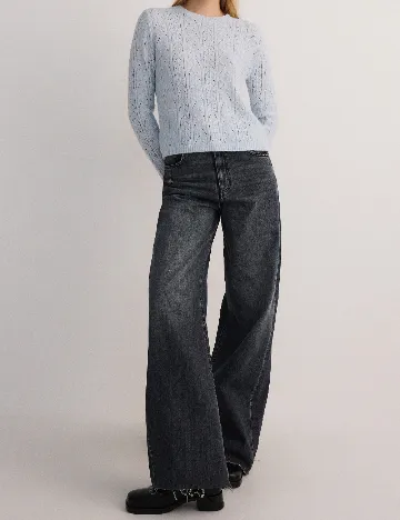 Bluza Reserved, bleu Albastru