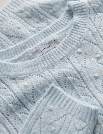 Bluza Reserved, bleu Albastru