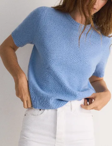 Bluza Reserved, albastru Albastru