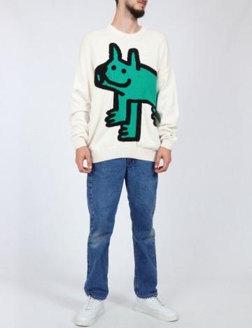 Pulover Reserved, crem