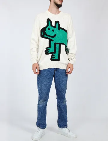 Pulover Reserved, crem Crem