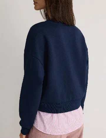 Bluza Reserved, bleumarin Albastru