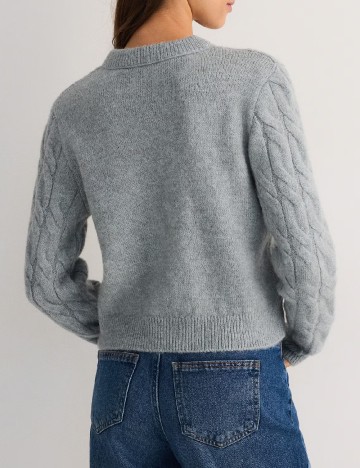 Cardigan Reserved, gri