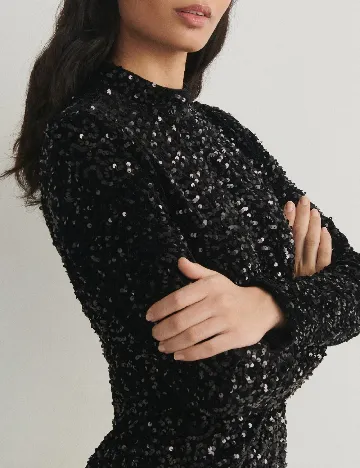 Rochie scurta Reserved, negru Negru