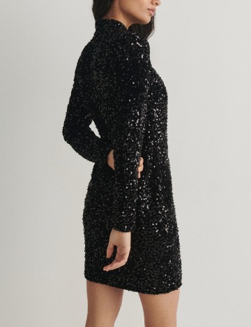 Rochie scurta Reserved, negru