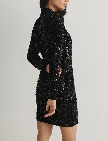 Rochie scurta Reserved, negru Negru