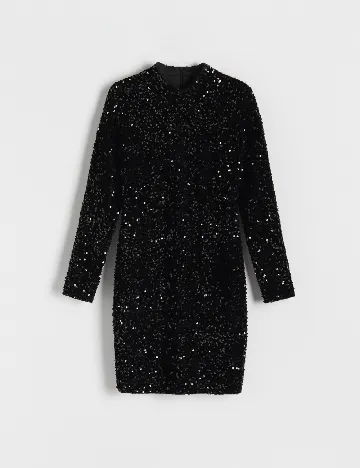 Rochie scurta Reserved, negru Negru