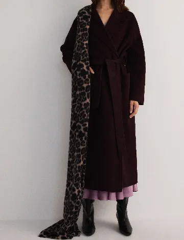 Fular Reserved, animal print Animal print