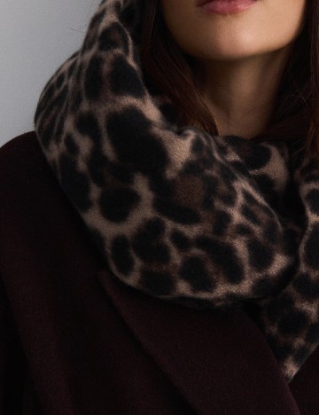 Fular Reserved, animal print
