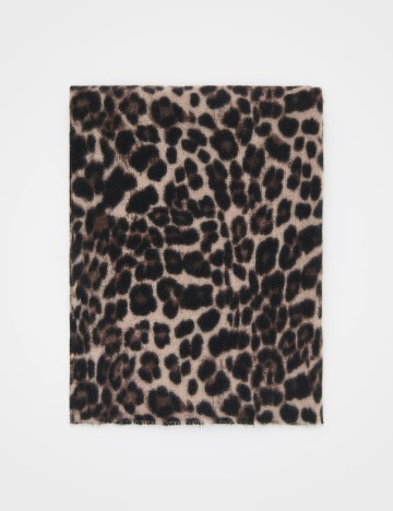Fular Reserved, animal print