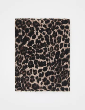 Fular Reserved, animal print Animal print