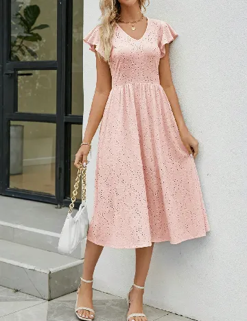 Rochie medie SHEIN, rosu Rosu