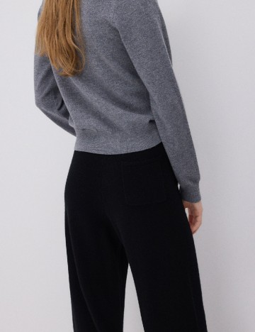 Pantaloni Reserved, negru
