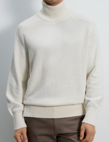 Pulover Reserved, alb